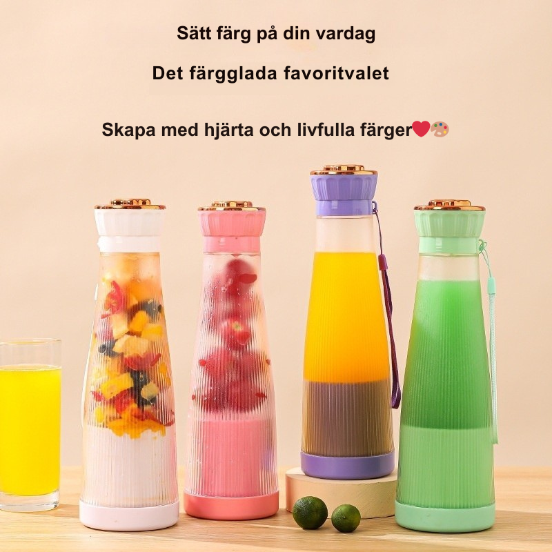 Bärbar elektrisk juicepress & mixer